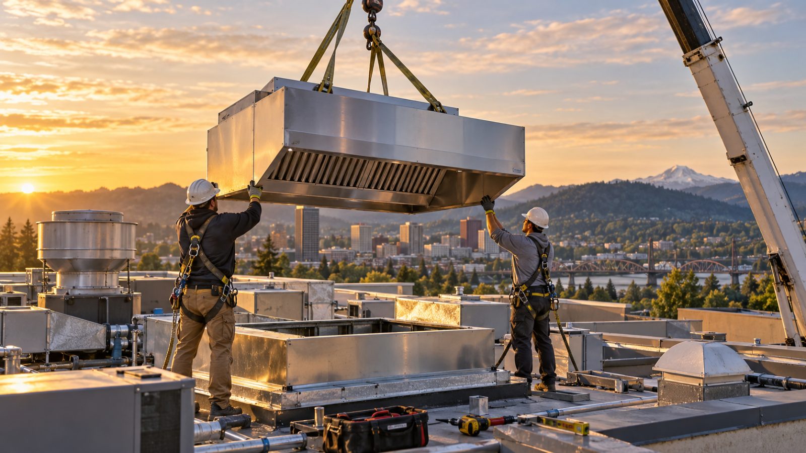 Commercial Kitchen Hood Replacement Eugene Commercial Kitchen Hood Replacement